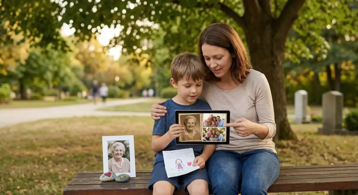 Jak rozmawiać z dziećmi o śmierci i pamięci