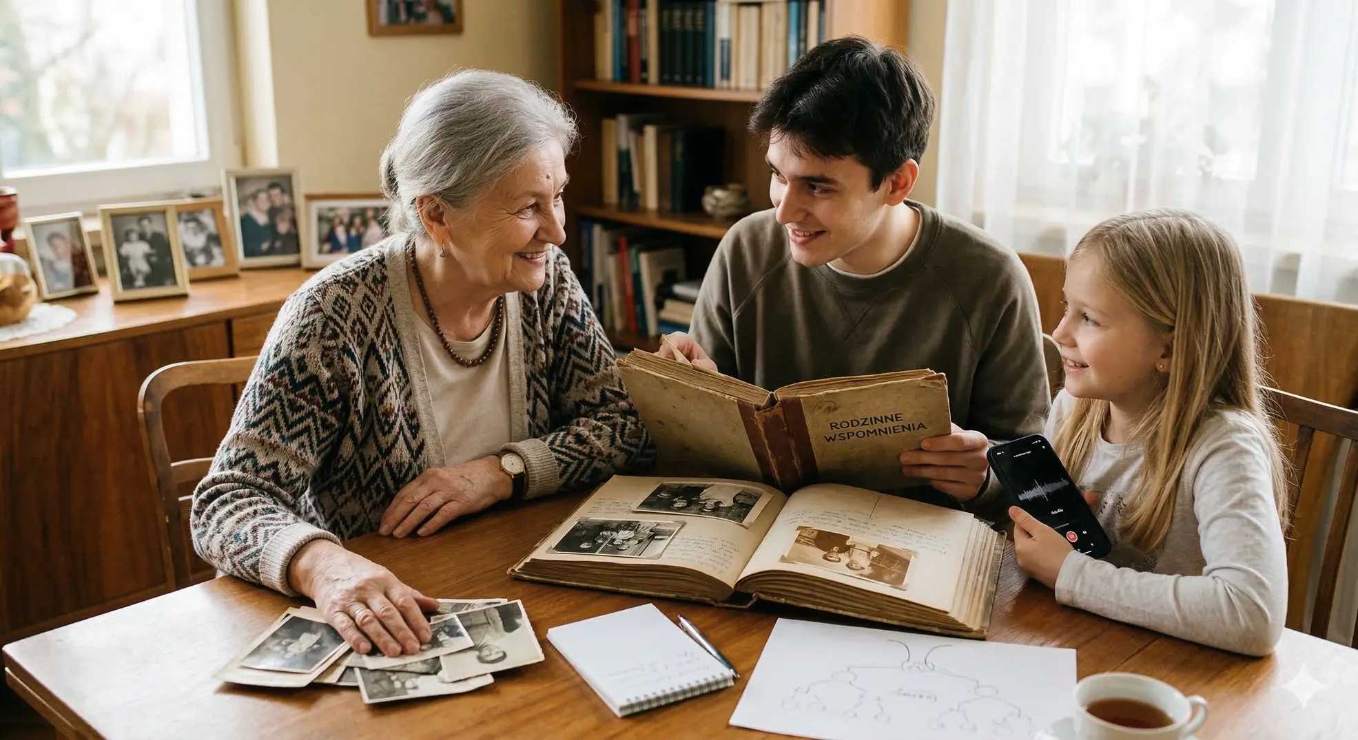 Jak zebrać wspomnienia rodzinne, zanim będzie za późno