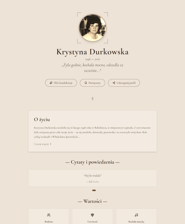 Strona pamięci — przykład 3